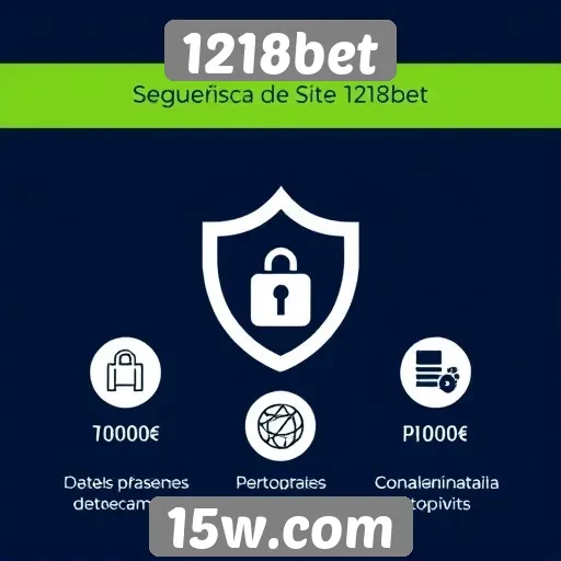 Características de segurança do site 1218bet