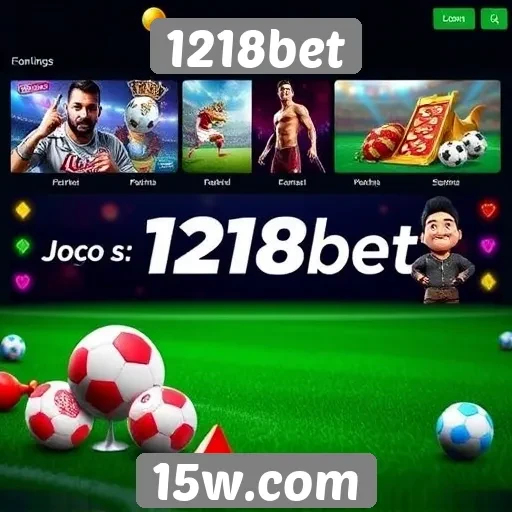 Análise da diversidade de jogos disponíveis no 1218bet