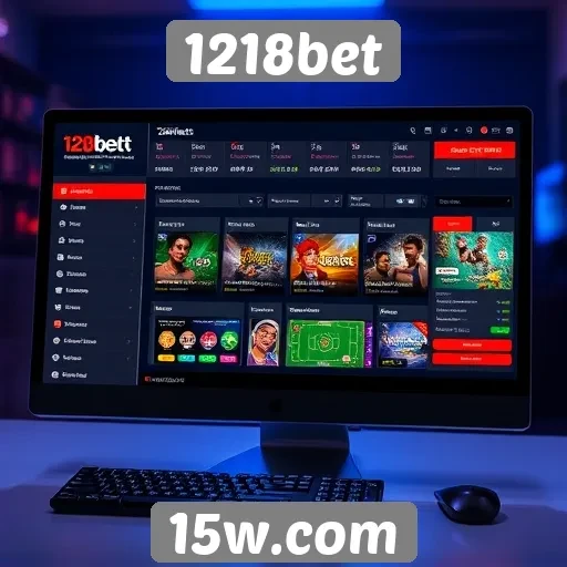 Interface e experiência do usuário no 1218bet